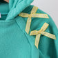 Turquoise Fleece Bow Coat