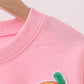 Pink Pumpkin Sequin Mom&me Top
