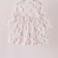 Pink all day adventure ruffle dress