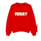 Red Merry French Knot Mom&me Top