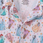 Blue princess bamboo mom gown