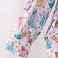 Blue princess bamboo mom gown
