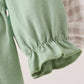 Green Duck guack guack Ruffle Gingham Bloomer Set