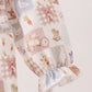 Khaki farm checkered ruffle bubble