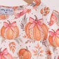 Orange Pumpkin Print Bubble