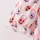 Jack-O-Lantern print tiered mom dress
