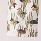 Duck embroidery pants set