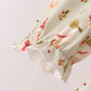Goose embroidery ruffle gingham pants set