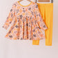 Mustard leaves bamboo pants set