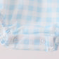 Pumpkin Pie Embroidery Gingham Bubble