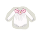 Pink french knot dot bubble