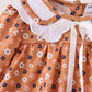 Fall floral print bubble
