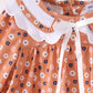 Fall floral print bloomer set