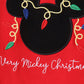 Red christmas character applique gingham pants set