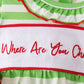 Green Stripe Grinch Applique Bloomer Set