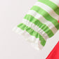 Green Stripe Grinch Applique Bloomer Set