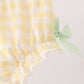 Green Princess Frog Embroidery Ruffle Bloomer Set