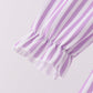 Purple Stripe Frozen Embroidery Bloomer Set