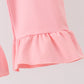 Green Character Smocked Ruffle Pants Set