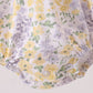 Floral bunny bow embroidery ruffle bubble