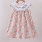 Floral I love my mom embroidery dress
