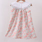 Floral I love my mom embroidery dress