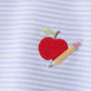 Blue Apple Pencil Pocket Top