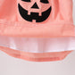 Orange Jack-O-Lantern Bloomer Set
