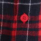 Red plaid button down shirt