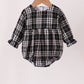 Black&white plaid bubble