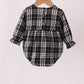Black&white plaid bubble