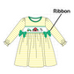 PRE-ORDER: Green Farm Cow Embroidery Collection