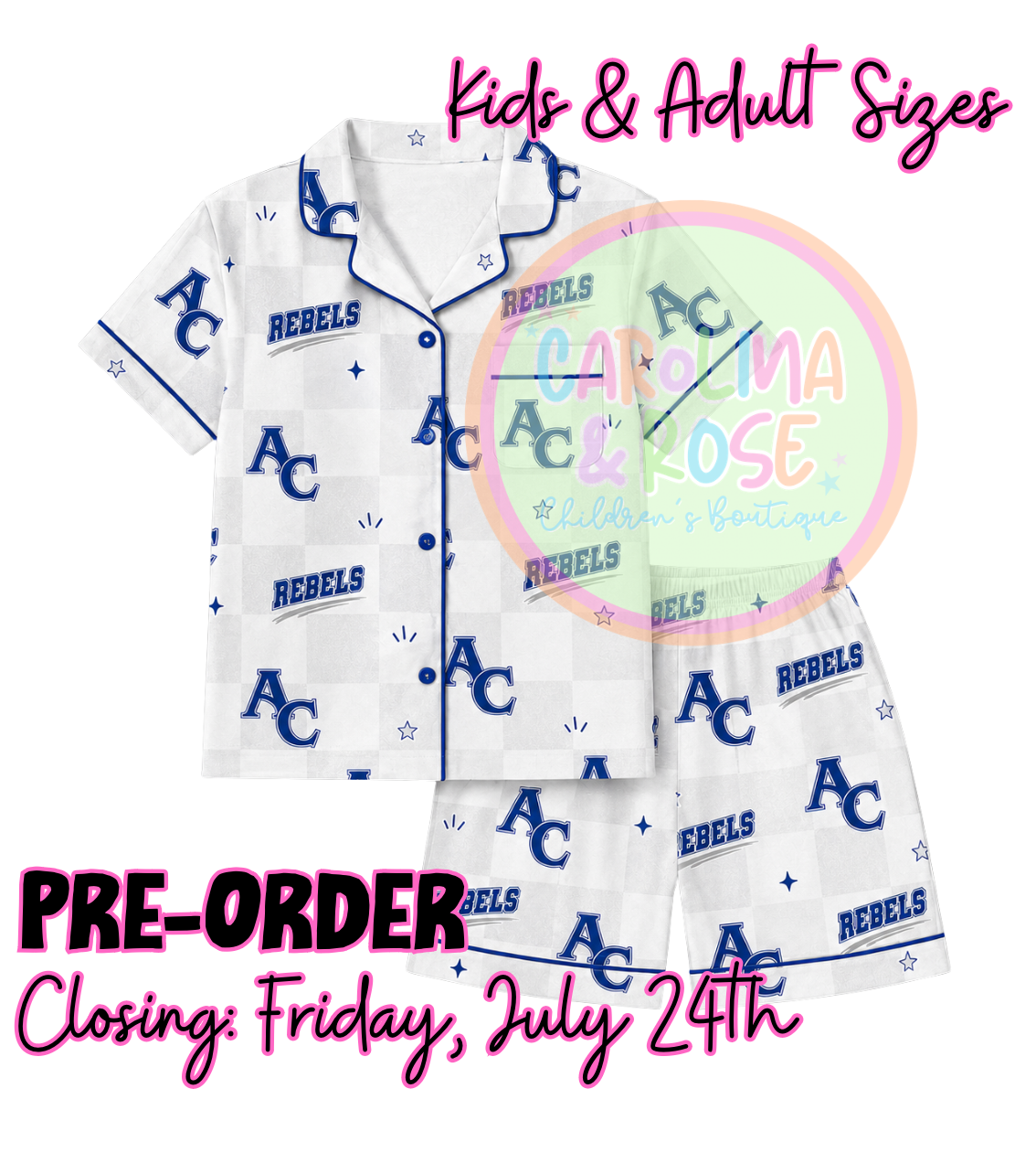 ACCS Spirit Pajamas *PRE-ORDER*