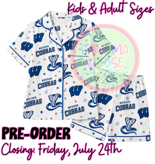 Wesson Spirit Pajamas *PRE-ORDER*