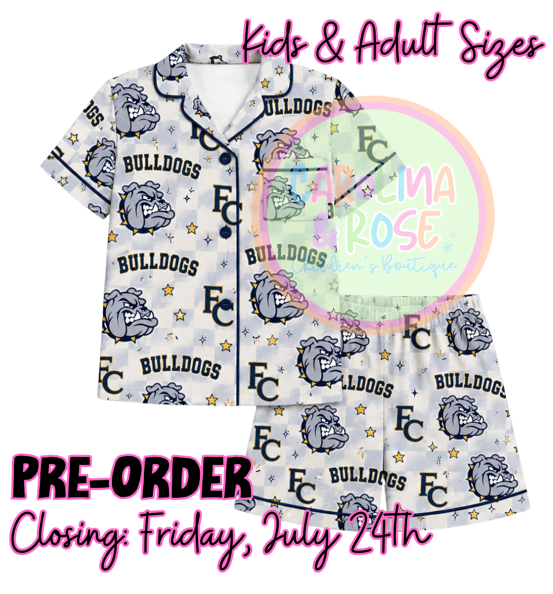 Franklin County Spirit Pajamas *PRE-ORDER*