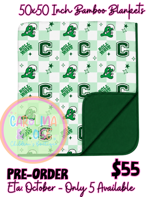 Cathedral - Bamboo Blanket (50x50) - READY TO SHIP/PICKUP!