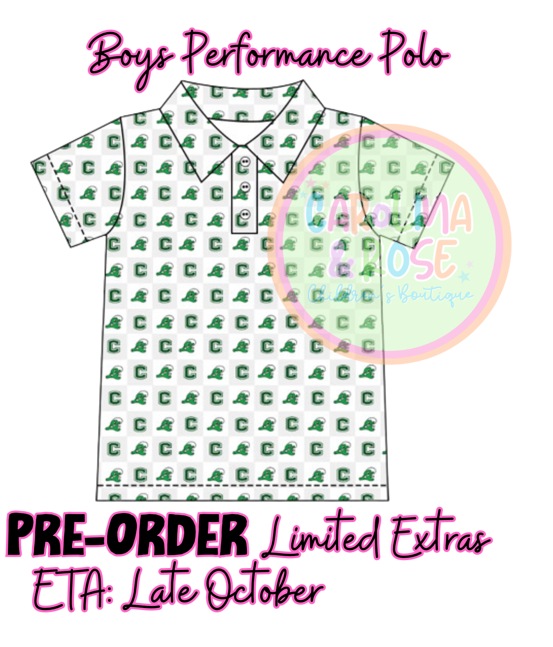 Cathedral Boys Performance Polo *PRE-ORDER*