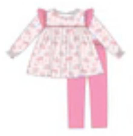 Pink Rose Pant Set - READY TO SHIP/PICKUP!