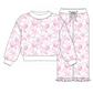 Pink Girls Floral Sweatsuit - READY TO SHIP/PICKUP!