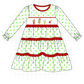 Green Dot Grinch Dress - READY TO SHIP/PICKUP