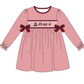 Pink Turkey Smocked Dress - READY TO SHIP/PICKUP