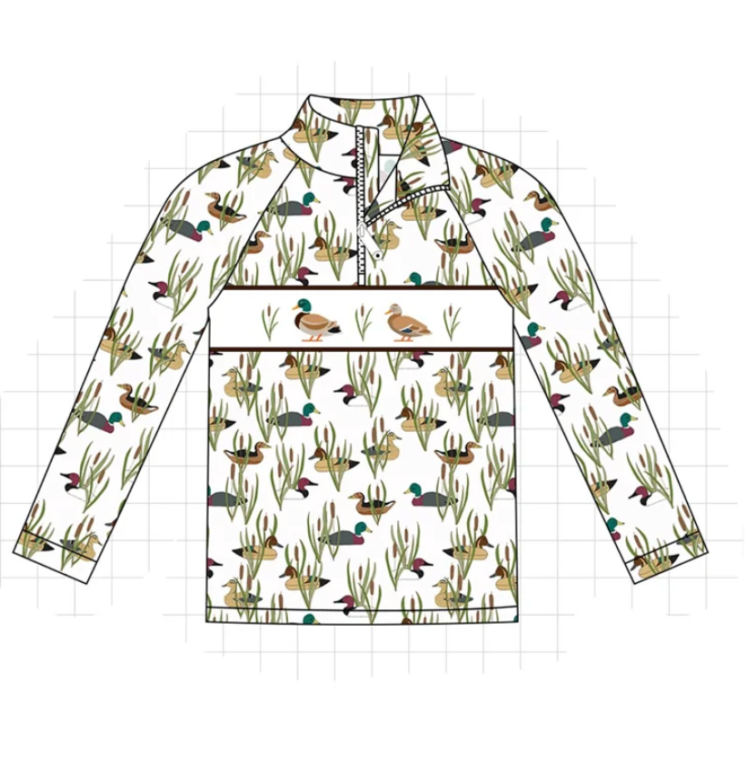 Reed Duck Quarter Zip - READY TO SHIP/PICKUP