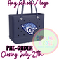 School Spirit Rubber Bag *PRE-ORDER*
