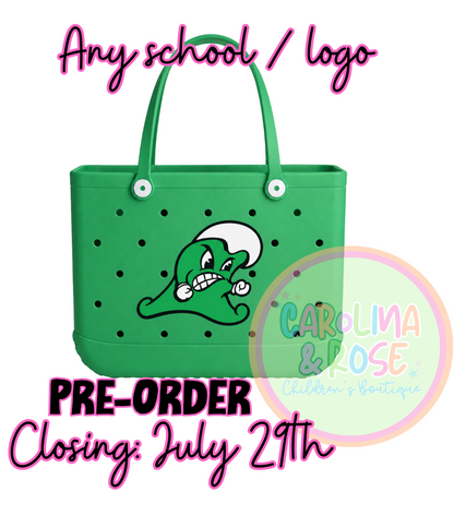 School Spirit Rubber Bag *PRE-ORDER*