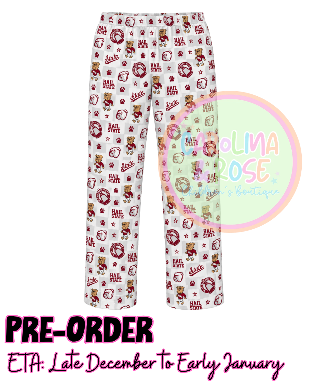 Bulldogs Bamboo Pajamas *PRE-ORDER*