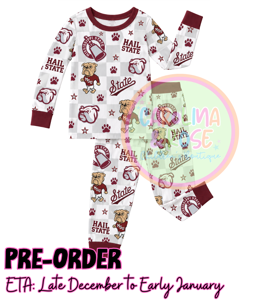 Bulldogs Bamboo Pajamas *PRE-ORDER*