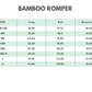 Yellow winnie the pooh bamboo romper