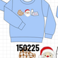 Blue Milk Cookies Embroidery Top