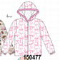 Pink Bow Ruffle Raincoat