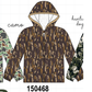 Brown Camouflage Raincoat